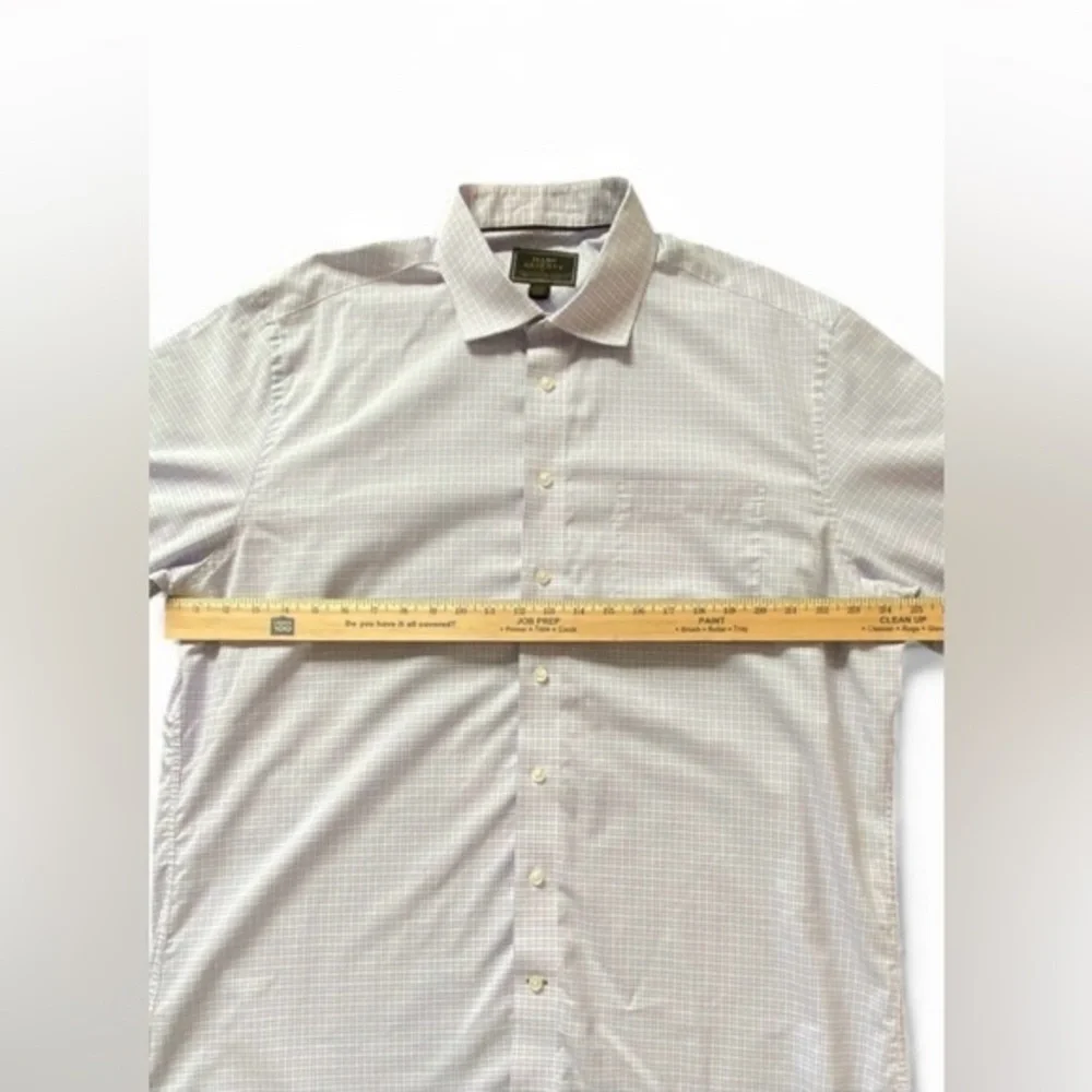 JOS A. BANK RESERVE PLAID BUTTON DOWN‎ SHIRT MENS SIZE 18-35 - Picture 7 of 9